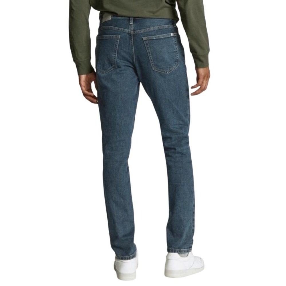 Everlane Mens Slim Fit Jeans Dark Wash Indigo Blue Denim 31x34
